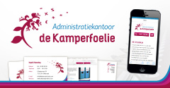 Huisstijl, logo-ontwerp en webdesigner voor een  Administratiekantoor in Oldenzaal