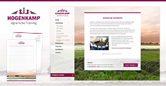 Freelance logo ontwerp en webdesigner voor Agrarisch Trainingsbureau uit Twente, Overijssel