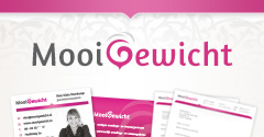 Logo-ontwerp, visitekaartjes, advertenties e.d. voor dietistenpraktijk uit Gelderland