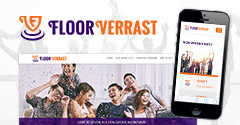 Freelance vormgeving en webdesign voor Floor Verrast, Gelderland